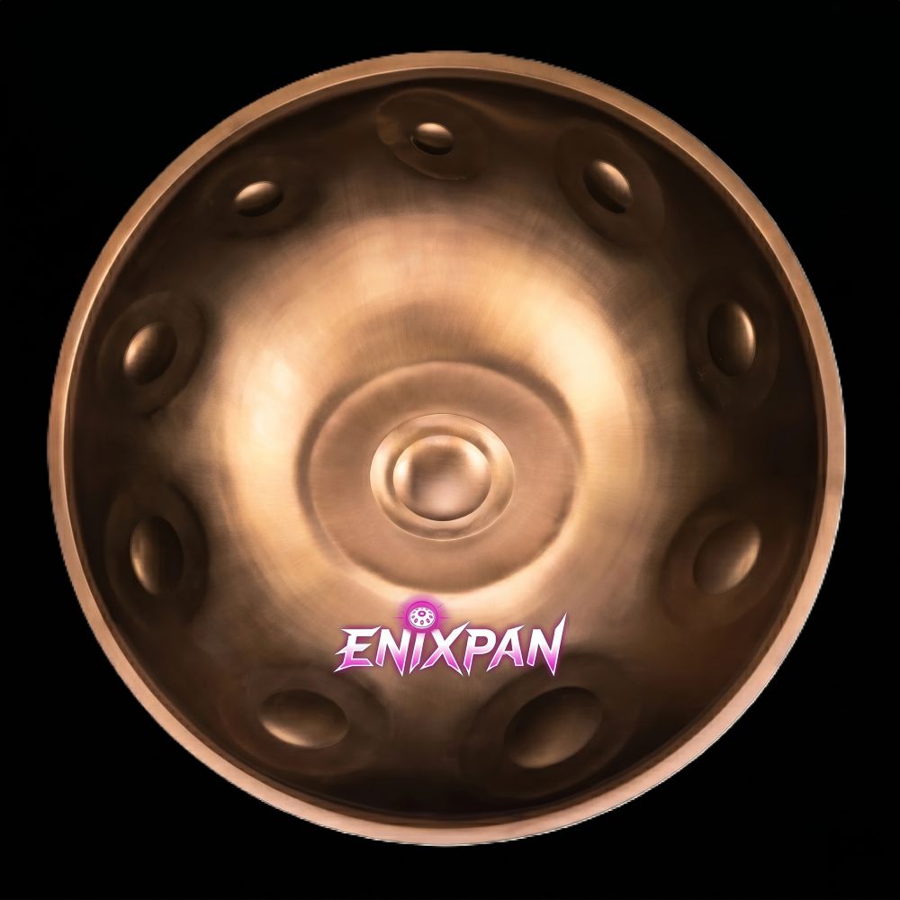 Handpan C Hijaz 10 Notes Enixpan — vue de face