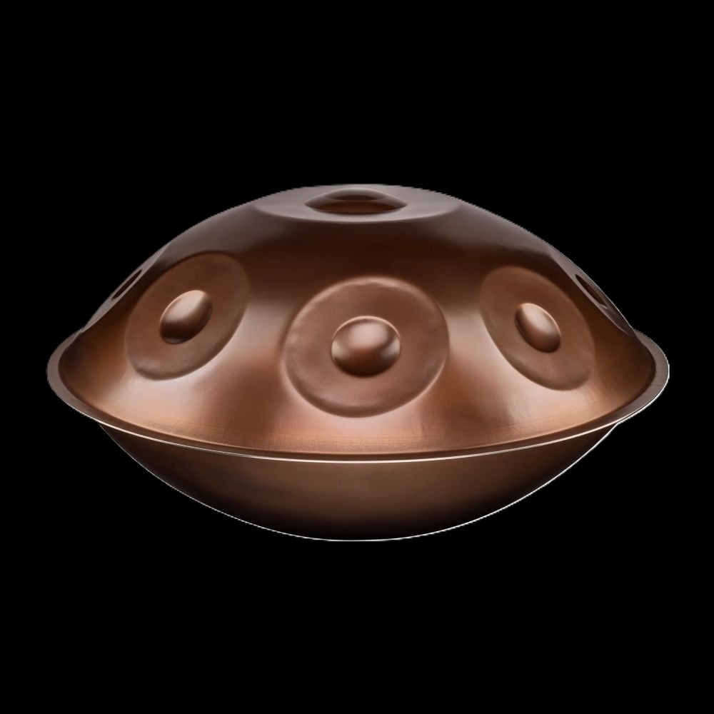 Handpan D Aegean 10 Notes — vue de côté