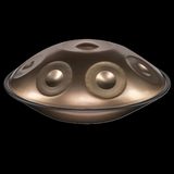Handpan D Ashakiran 15 Notes — vue de côté