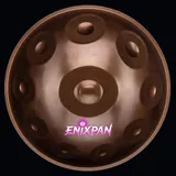 Handpan D Kurd 10 Noten — Aufsicht